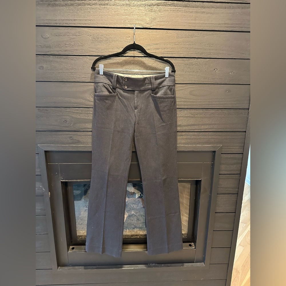 Banana Republic The Sloan fit slacks. So classy and you can’t beat the cut. 👏🏻